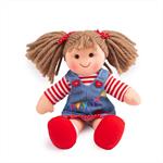 Bigjigs Toys rongybaba Hattie, 28 cm