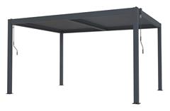 Bioklimatikus pergola G21 Austin 4x3 m, antracit, alumínium