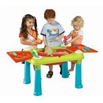 Keter Creative Play Table kreatív asztalka , türkiz/piros