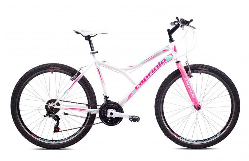 Mountain bike Capriolo DIAVOLO DX 600 26„/19” fehér/rózsaszín kicsomagolt