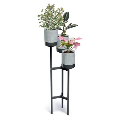 Prosperplast virágállvány Bloomie Stand szürke 42 cm